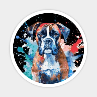 Boxer Dog Magnet